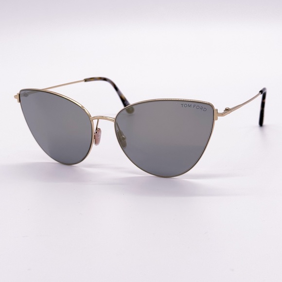 NEW TOM FORD ANAIS-02 TF1005 32C WOMEN SUNGLASSES FT1005/S GRAY EYEWEAR - Picture 3 of 9